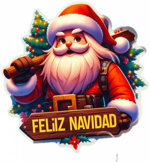 Santa Claus Feliz Navidad
