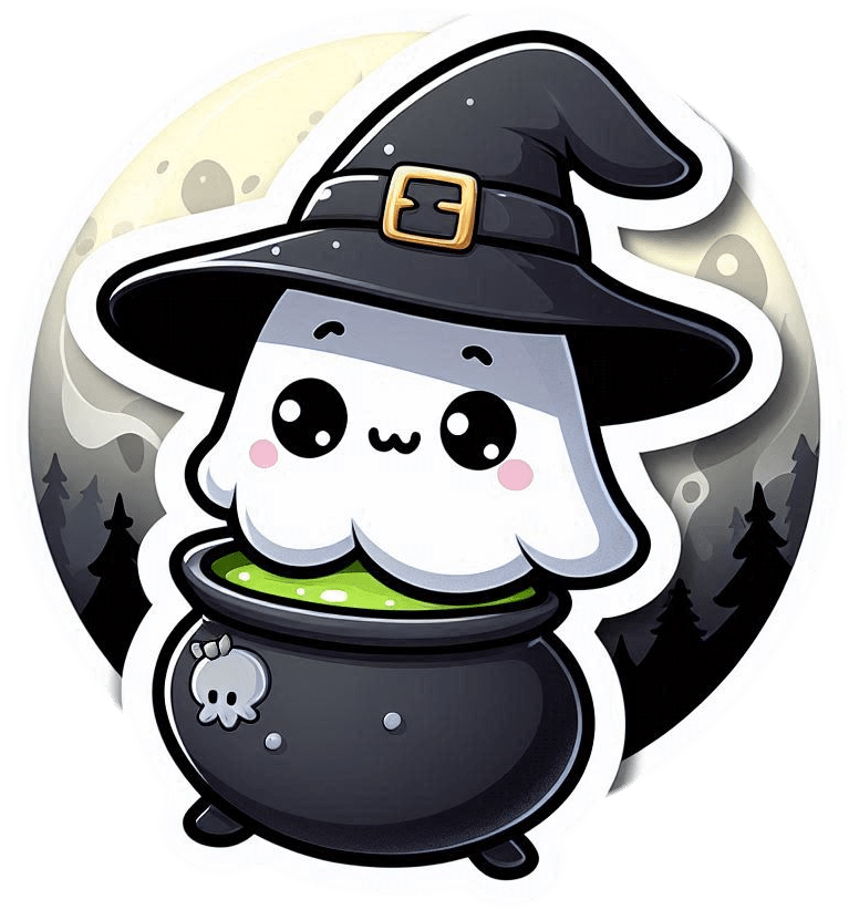 1193-Halloween y fantasma con posion 03-min Halloween y fantasma con pocion