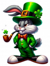 Bugs Bunny como Duende leprechaun
