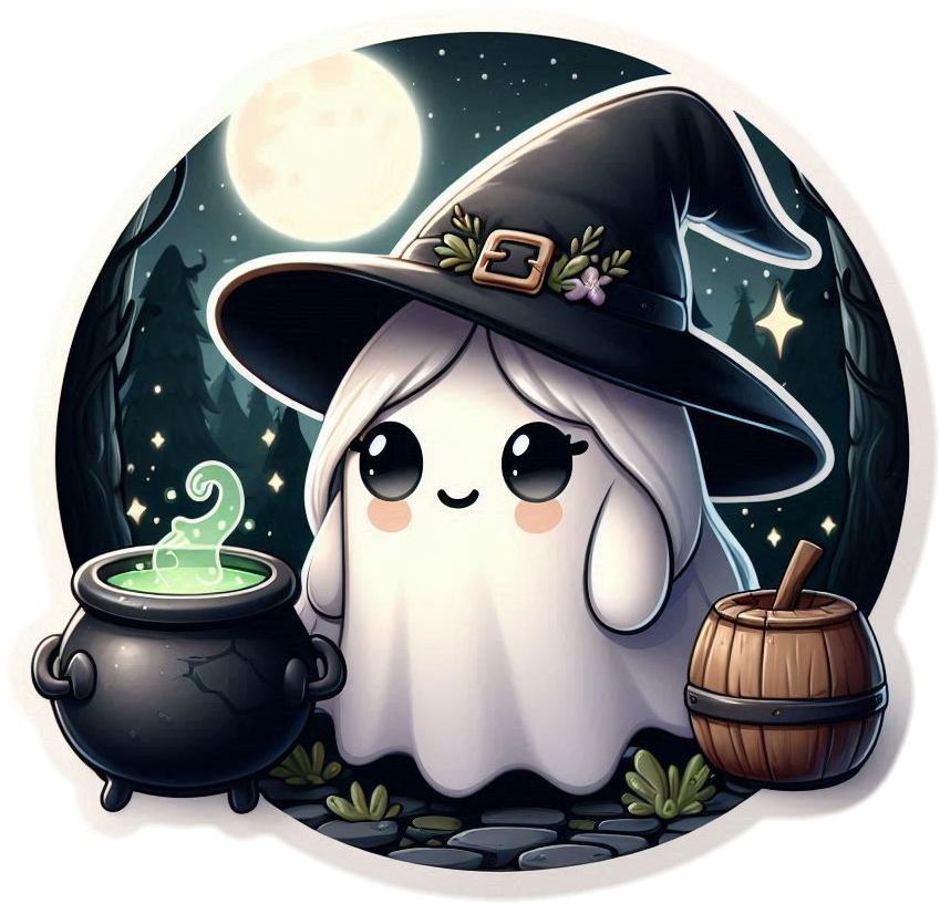 1215-Halloween y fantasma con posion 10 Halloween y fantasma con pocion