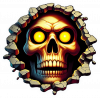 Calavera en Hueco