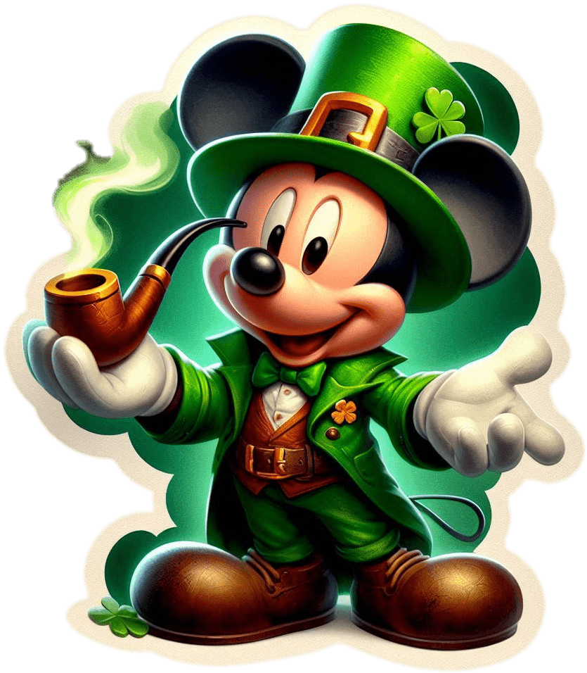 Mickey Duende Leprechaun