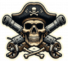 Esqueletos Piratas