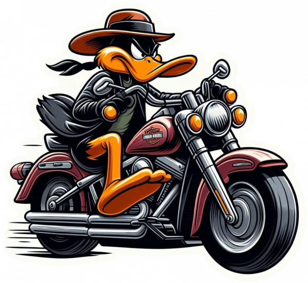 El Pato Lucas motorizado