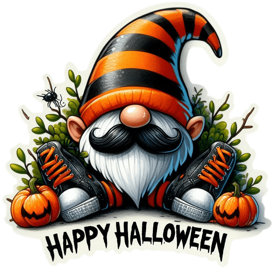 1319-Gnomo Embrujado 09-min Gnomo Embrujado Feliz Halloween