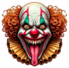 Cara de Payaso del terror