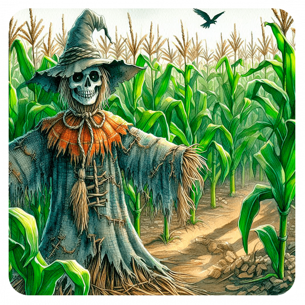 Espantajo en Cultivo