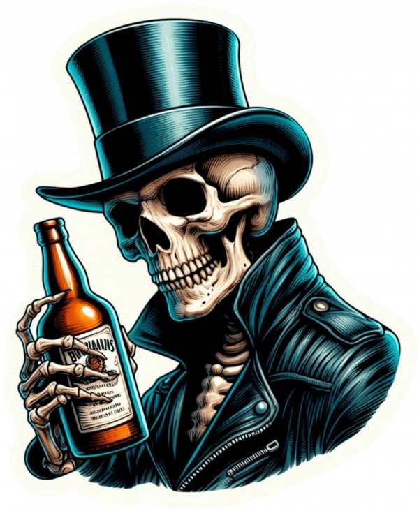 Calavera Brindando