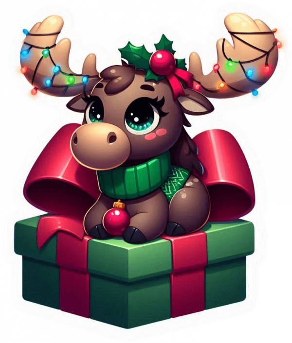 Alce de Navidad