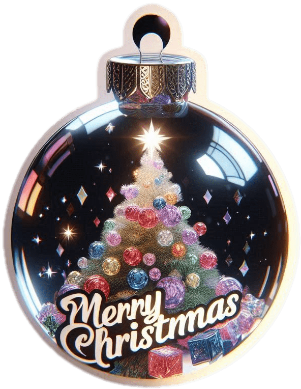 Bola de cristal navidad