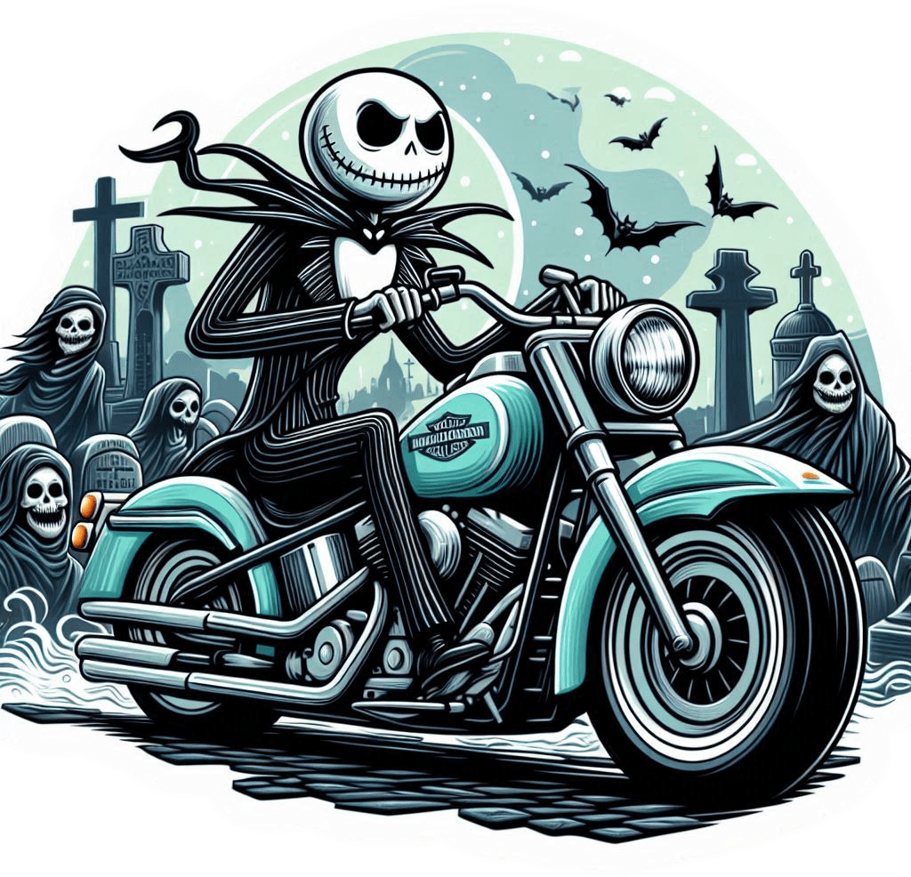 1513-Jack Skellintong sobre Moto. 01-min Jack Skellintong sobre Moto