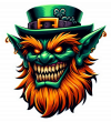 Duende Leprechaun Cara