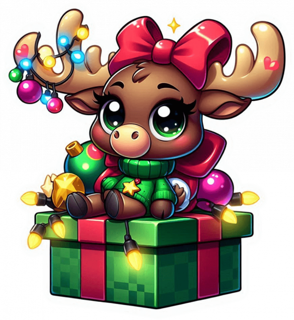 Alce de Navidad