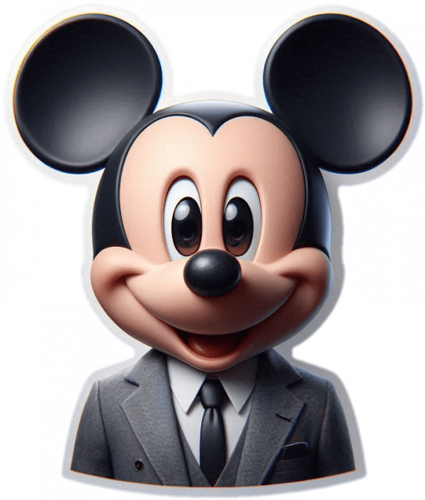 1547-Mickey Mouse en traje Moderno 03-min Mickey Mouse Ejecutivo