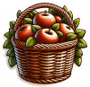 Cesta de Manzana
