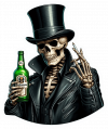 Calavera Brindando