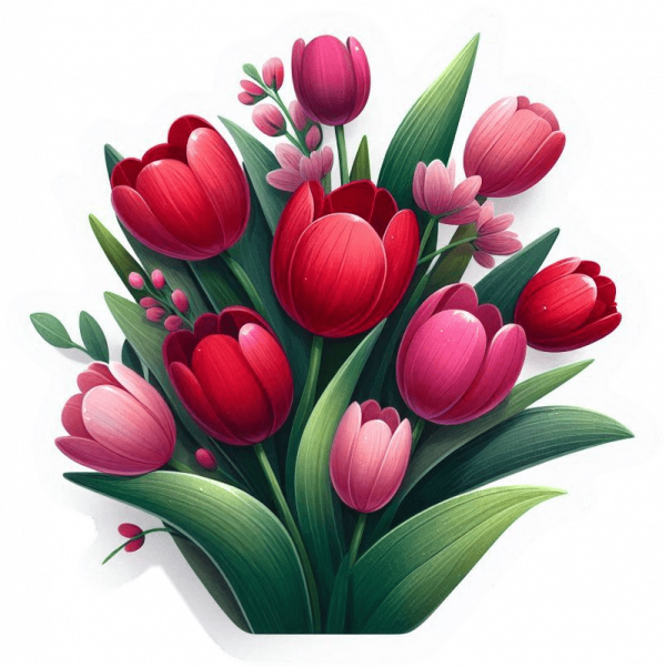 Tulipanes Rojos