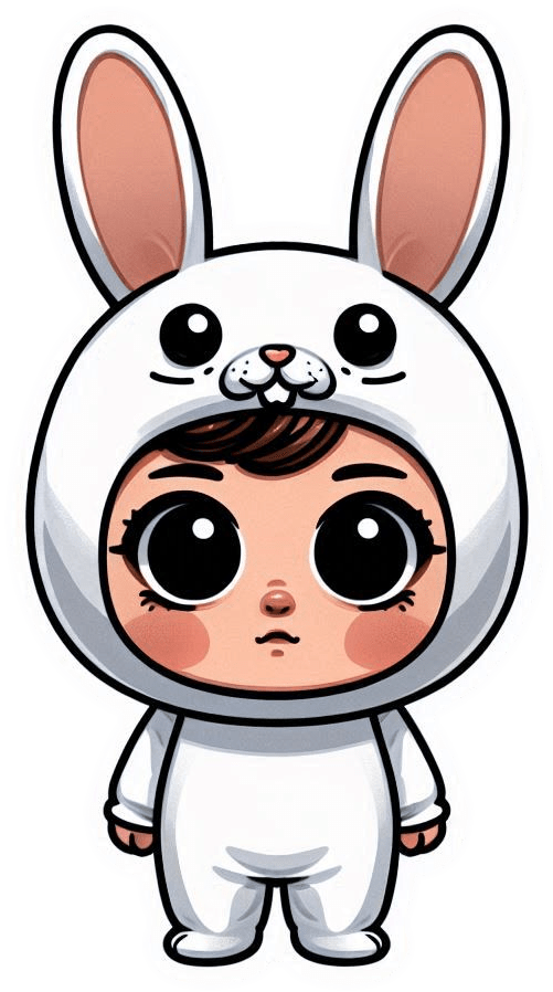 Bebe Disfrazado de Conejitos