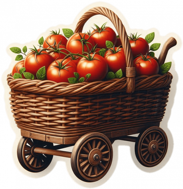 Tomates en Carreta