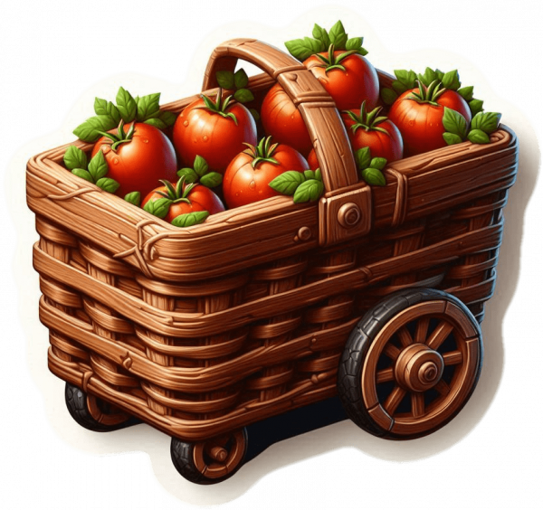 Cesta de Tomate