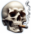 Craneo Fumando