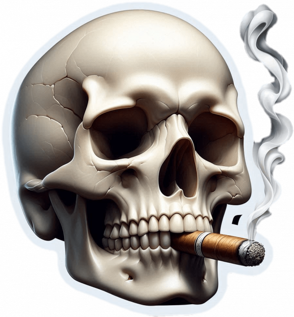 Craneo Fumando