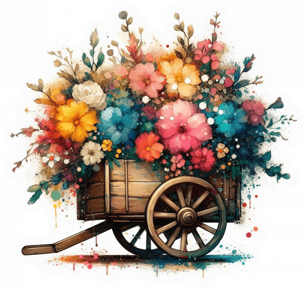 Cesta de Flores