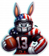 Bugs Bunny Futbolista Americano