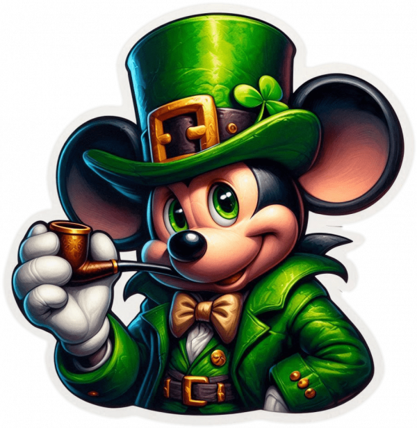 Mickey Mouse Duende Leprechaun