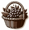 Cesta de uva