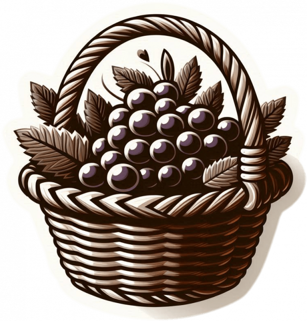 Cesta de uva