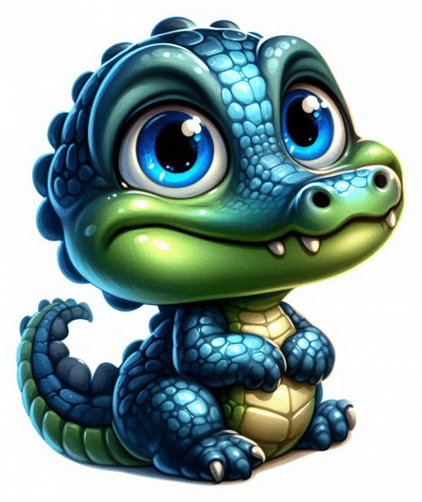Cocodrilo bebe