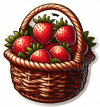 Cesta de Fresas