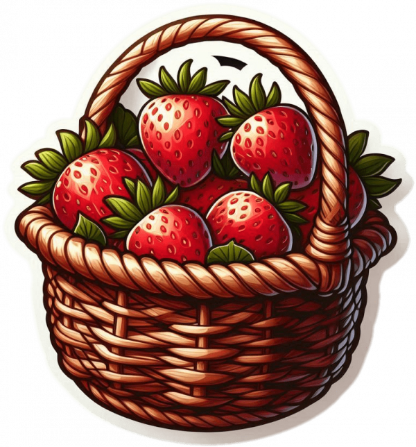 Cesta de Fresas