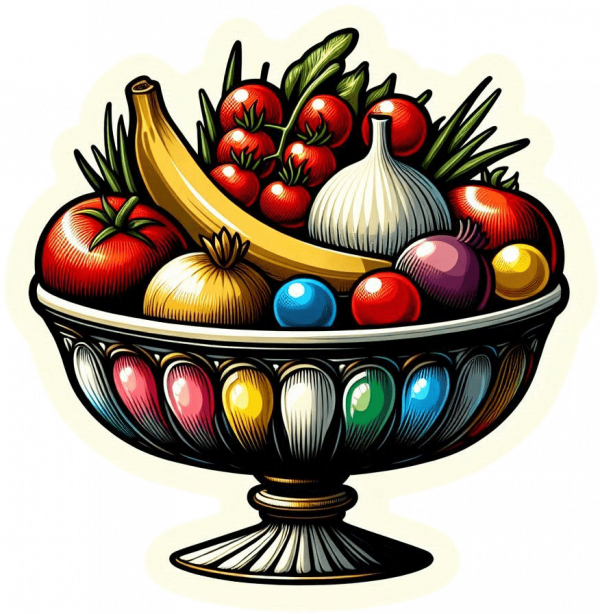 Centro de Mesa de Frutas