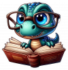 Tiranosuairo Leyendo