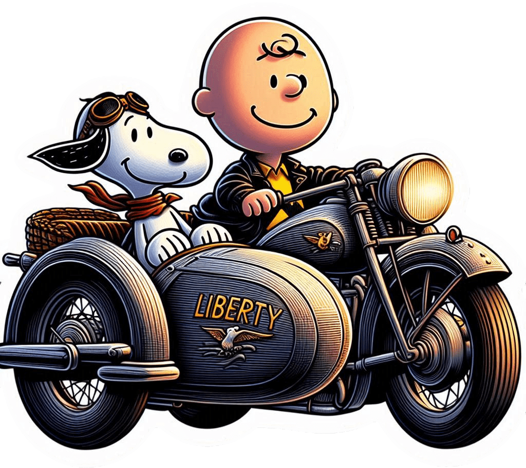 Snoopy Y Charlie Motorizados