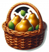 Cesta de Peras