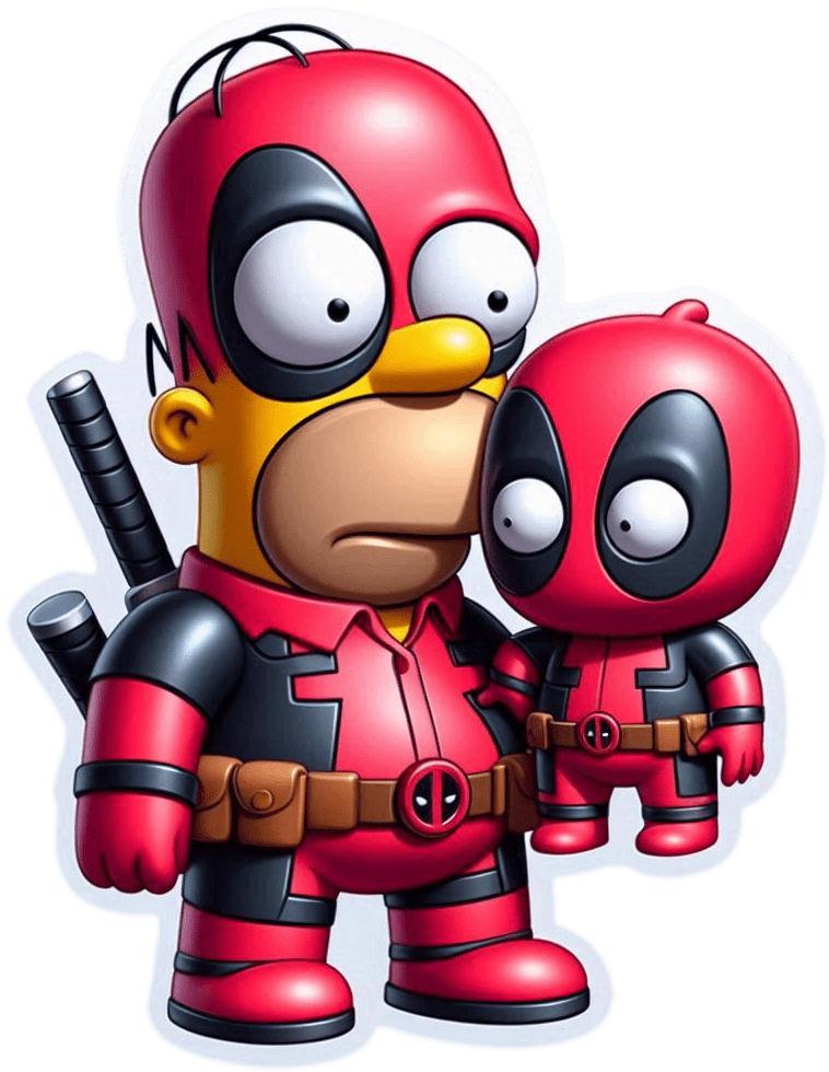 Homero De Deadpool