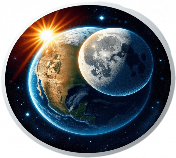 La Tierra y la Luna