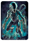 Alienigena Xenomorfo tarjetica