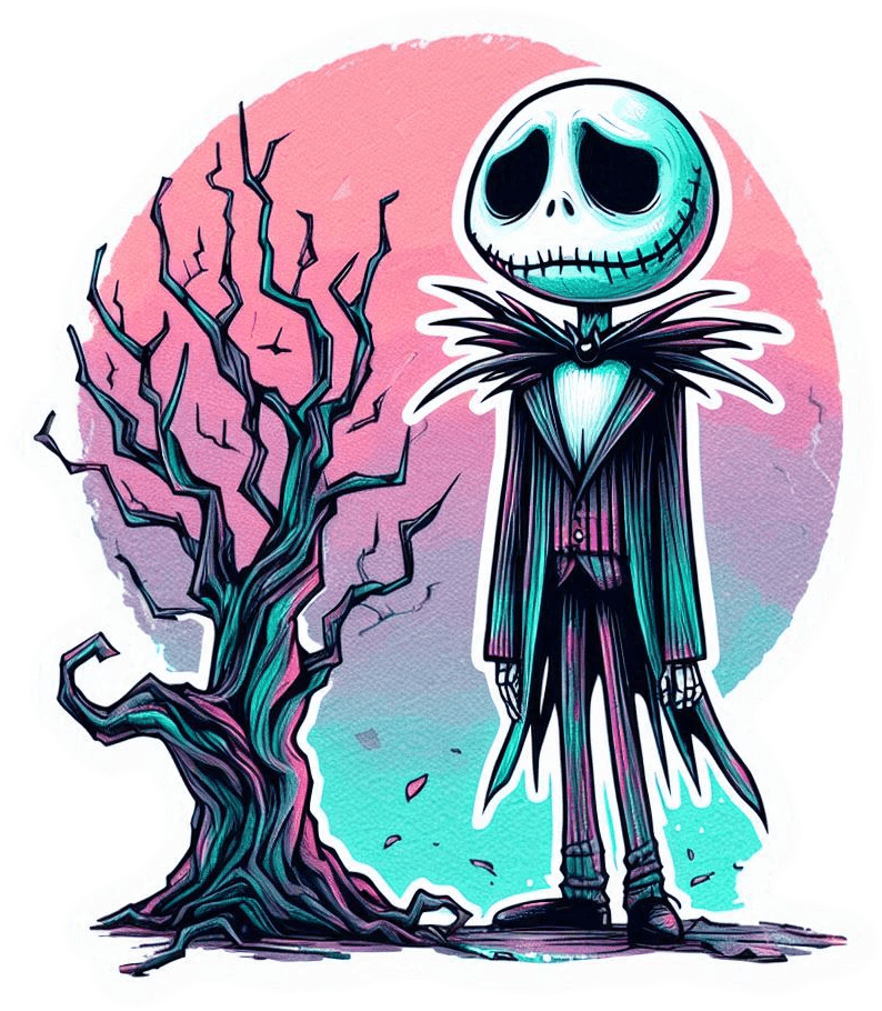 1946-Jack y Arbol seco Gotico 03-min Jack y Arbol seco Gótico