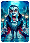 Conde Dracula en tarjetica