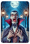 Conde Dracula en tarjetica