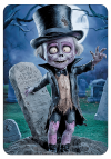 Zombie Halloween tarjetica