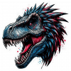 Tiranosaurio rex, Cara