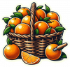 Cesta de Naranja