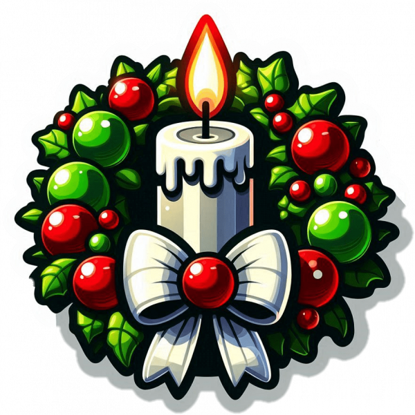 Adorno de Corona de Navidad