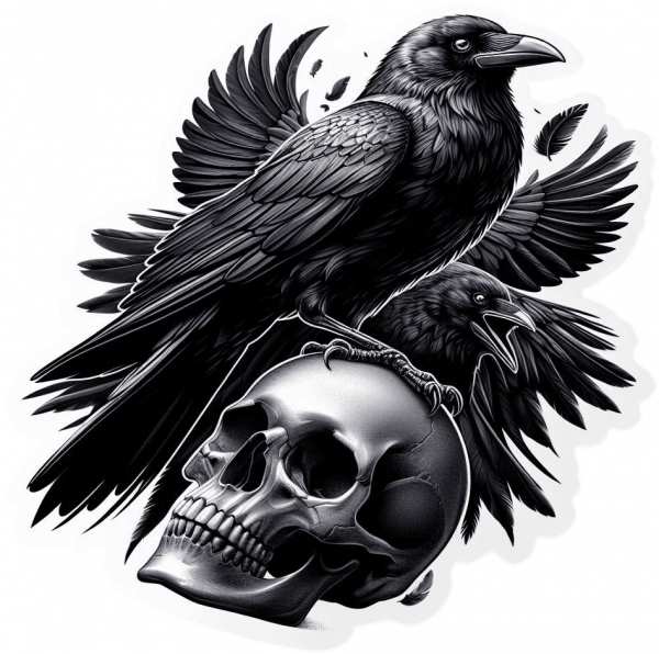 Calavera y Cuervo