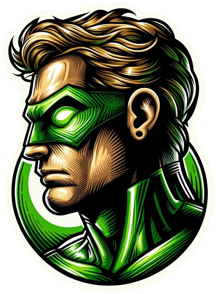 Linterna verde vintage 03-min Linterna Verde